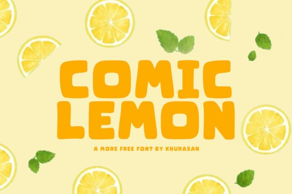 Comic Lemon: A Font for Impactful Digital Design