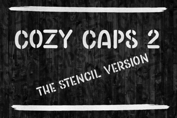 Cozy Caps 2: A Versatile Display Font for Editorial Design