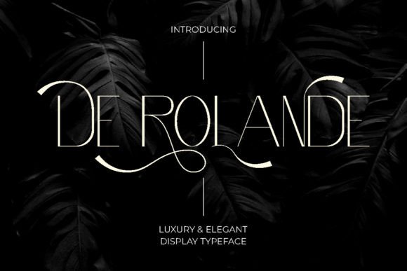 De Rolande: A Timeless Display Typeface for Editorial Excellence
