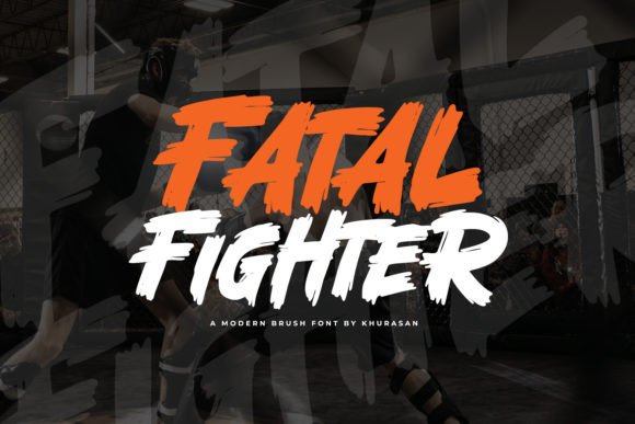 Fatal Fighter Font for Handmade Creators
