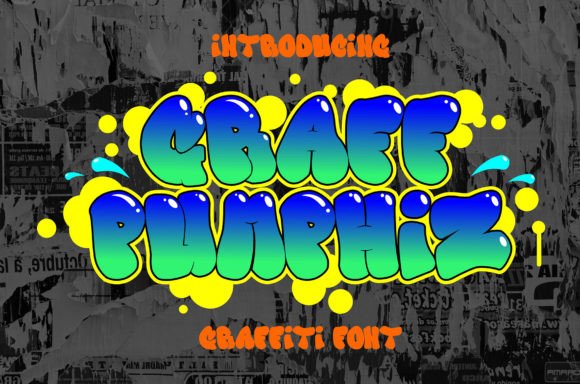 Graff Pumphiz: A Bold Typeface for Urban Branding
