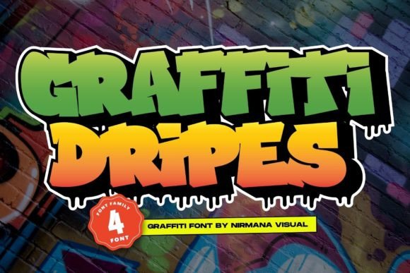 Graffiti Dripes: A Font That Speaks Volume