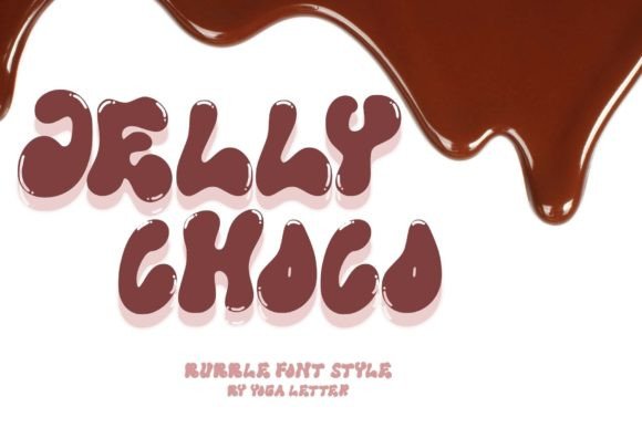 Jelly Choco: A Font That Adds Sweetness to Editorial Design