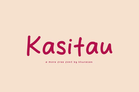 Kasitau: A Modern Handwritten Font for Web Design