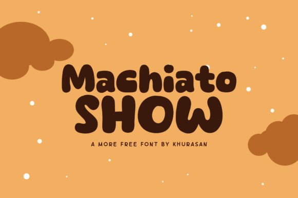 Machiato Show: A Display Font for Editorial Elegance