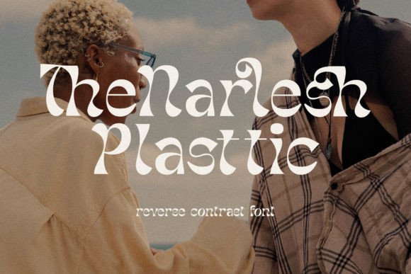 Narlesh Plasttic: A Funky Display Font for Crafters and Designers