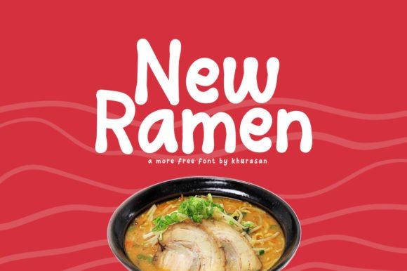 New Ramen: A Handwritten Font for Editorial Elegance