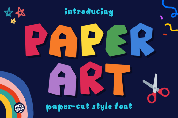 Paper Art: A Font That Adds Texture to Your Editorial Design