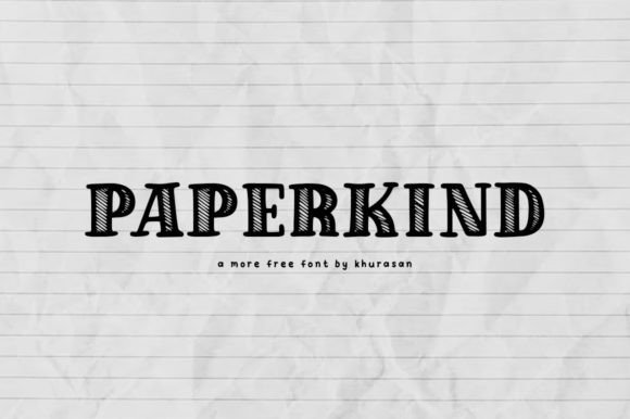 Paperkind: A Versatile Font for Creative Crafters
