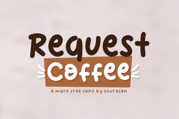 Request Coffee: A Versatile Display Font for Editorial Design