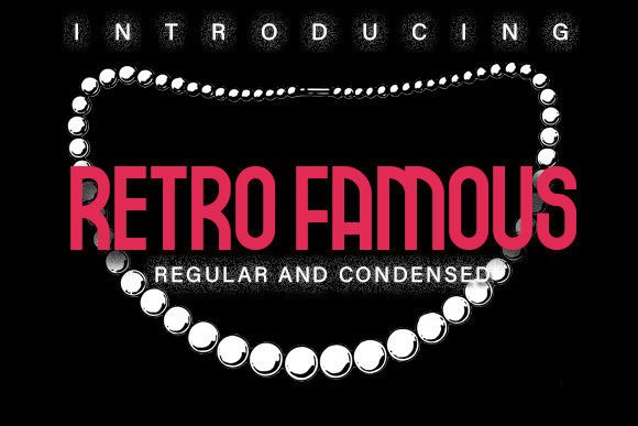 Retro Famous Font: A Timeless Choice for Editorial Design