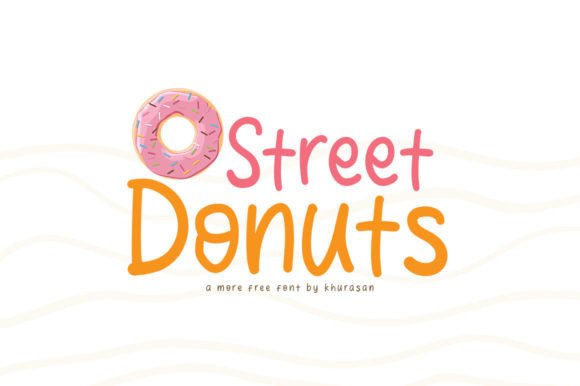 Street Donuts: A Font That Adds Flair to Branding Projects