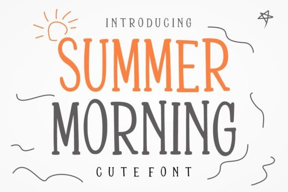 Summer Morning: A Font That Brings Warmth and Personality to Your Brand