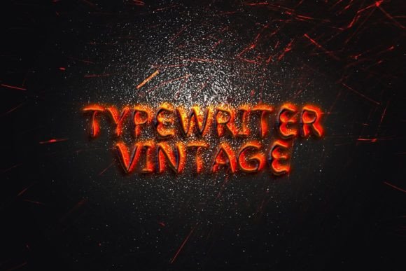 Typewriter Vintage: A Font That Speaks with Character