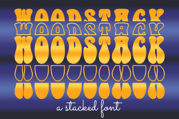 Woodstack: A Font That Adds Charm to Every Craft Project