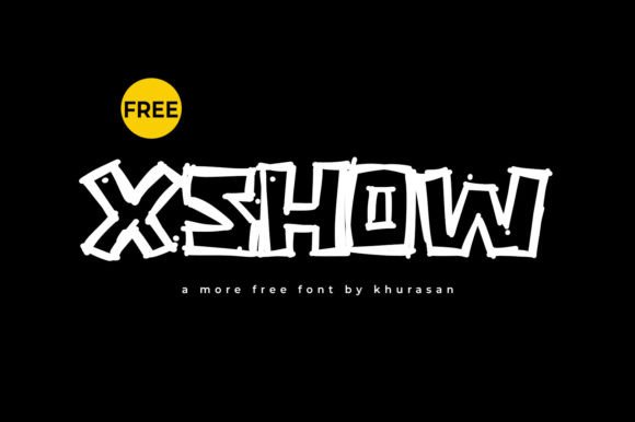 Xshow: A Versatile Display Font for Creative Crafters